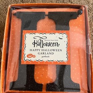Pottery Barn “Happy Halloween” Garland